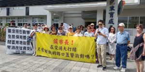 向侯友宜喊話！新北淡海公七公園蓋「警消共構大樓」惹議 居民質疑釀交通大打結